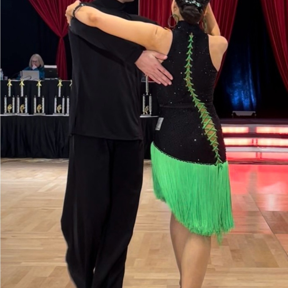 Ballroom Competition Rythym/Latin dress - Picture 2 of 12